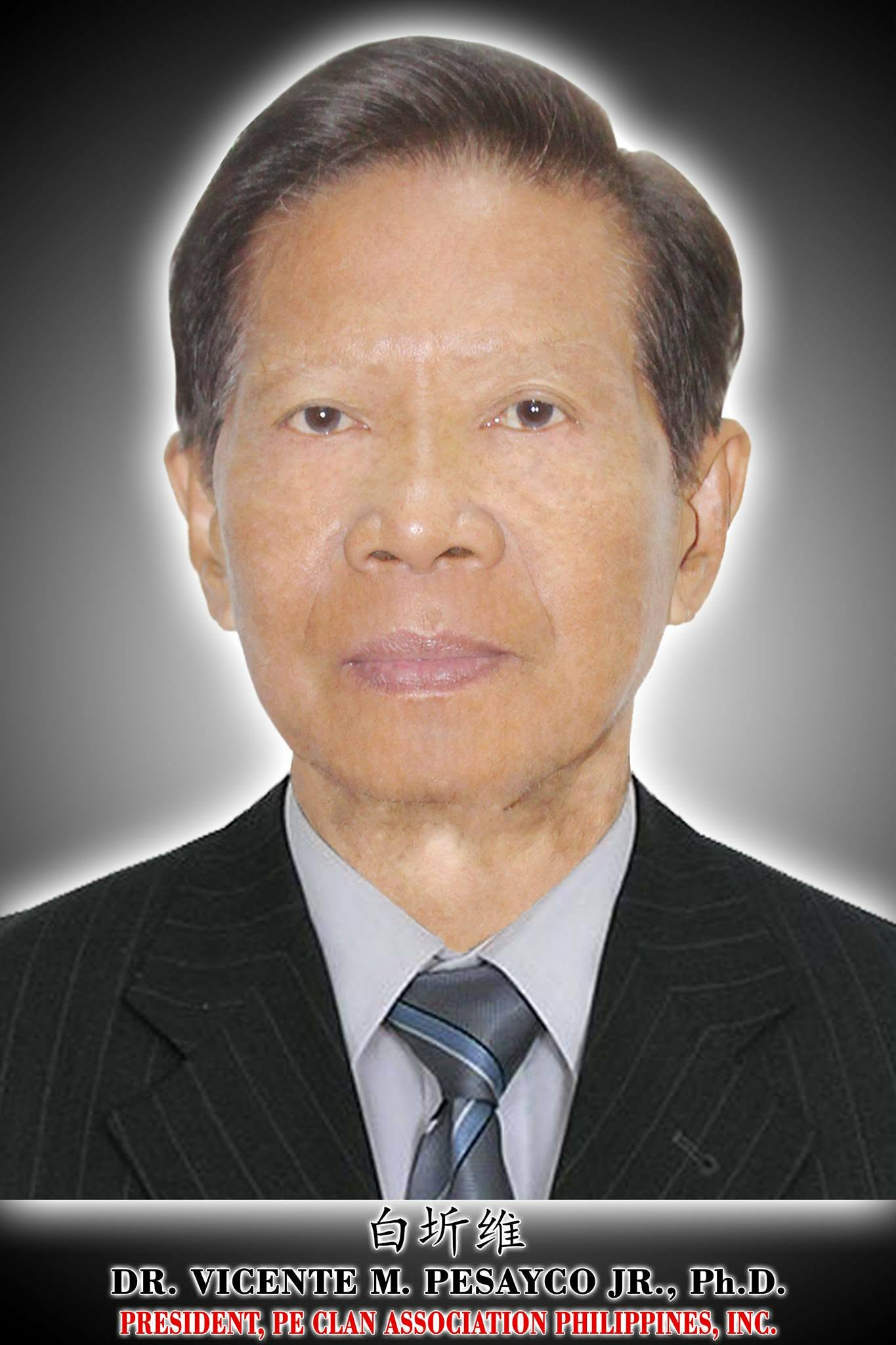 Dr. Vicente 'Nonoy' Maguad Pesayco Jr., Ph.D.